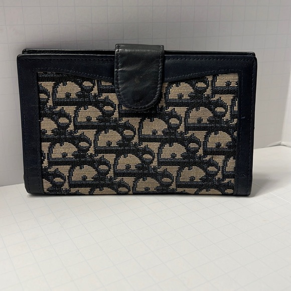Christian Dior Vintage Oblique Trotter Wallet - Picture 3 of 16